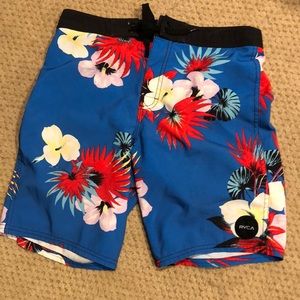 RVCA board shorts size 29